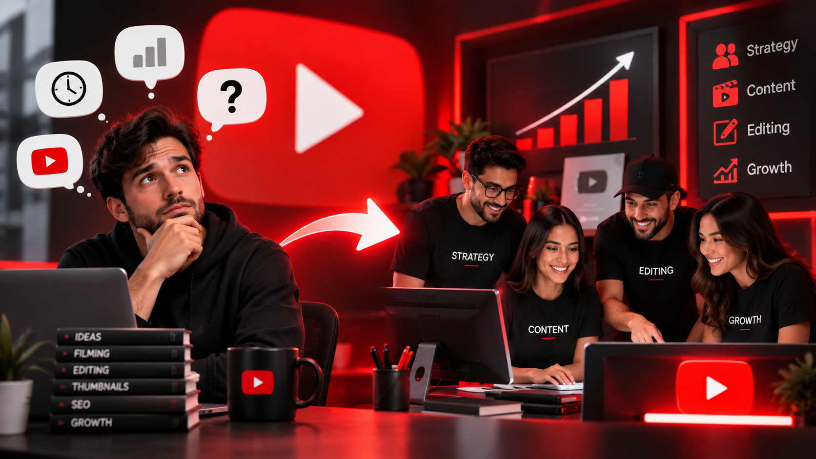 YouTube channel Management services