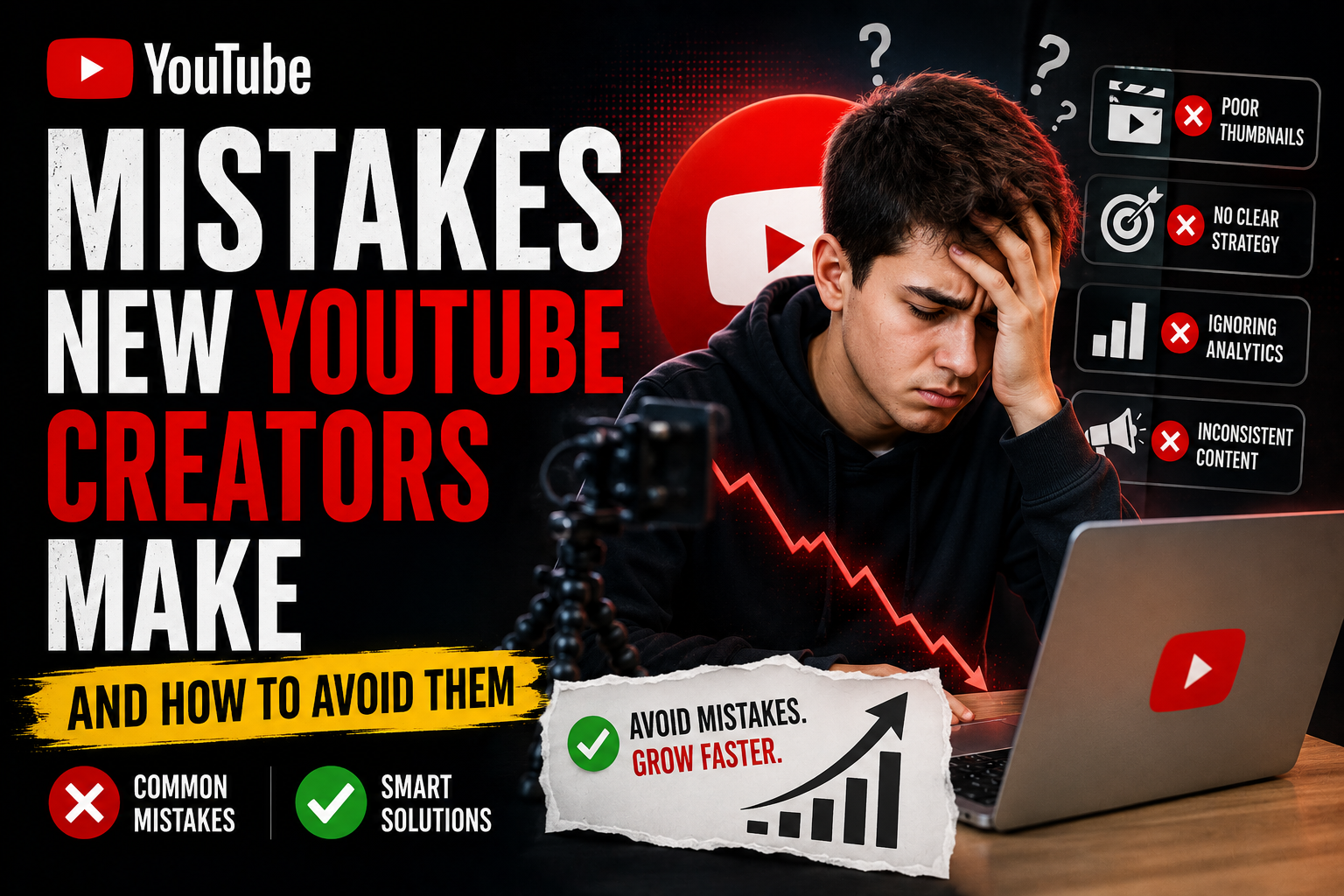 Mistakes New YouTube Creators Make and How to Avoid Them
